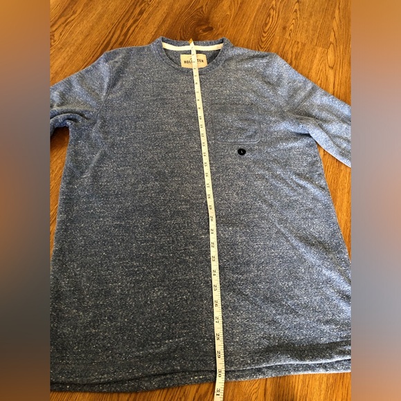 Hollister California termo long sleeve sweatshirt men’s large size blue - Picture 5 of 8